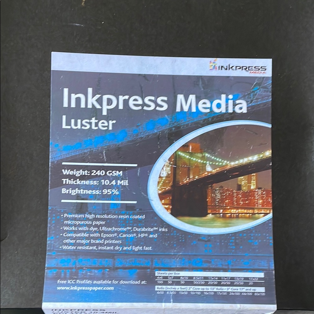 Inkpress  Media Luster